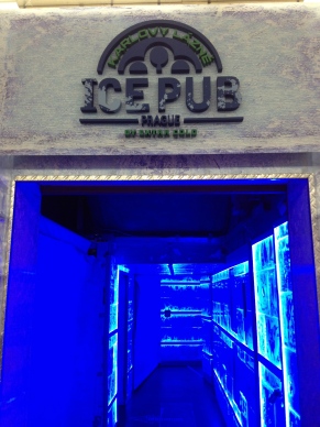 Entrance to the Ice Pub.